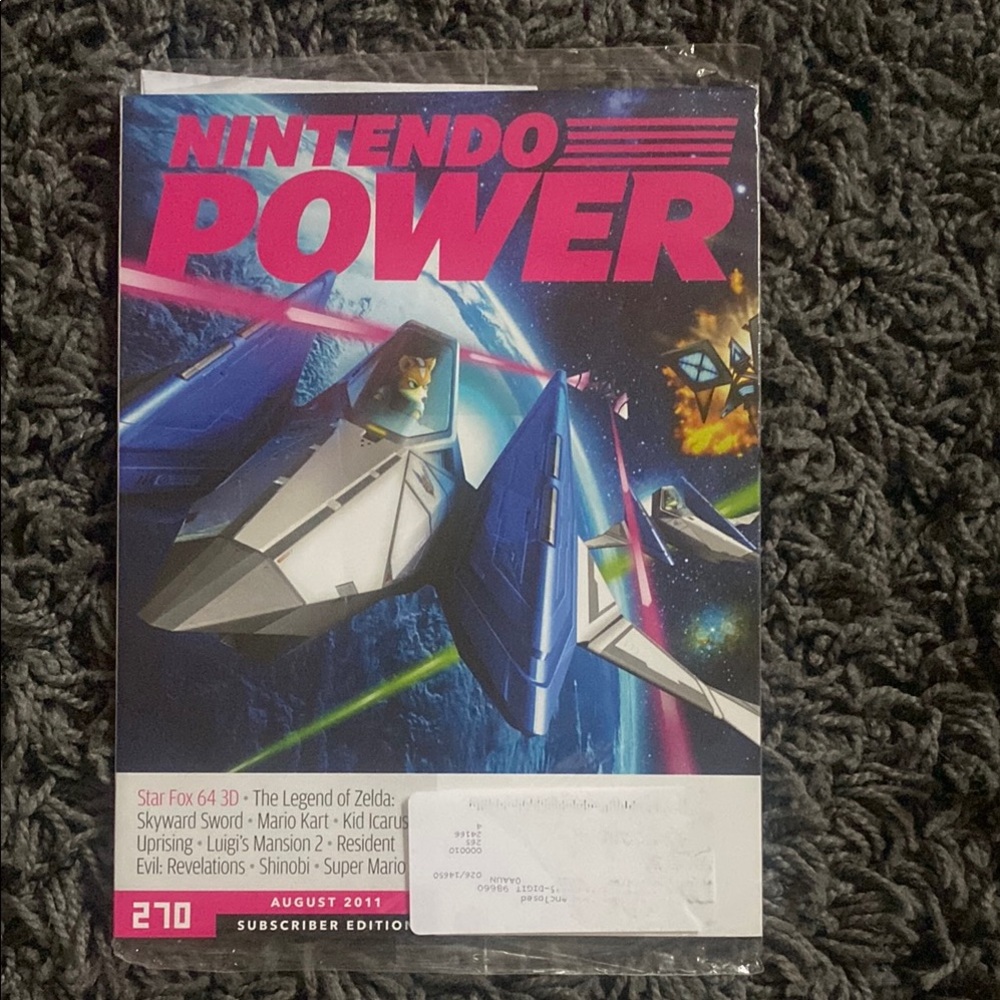 Nintendo Power Magazine August 2011